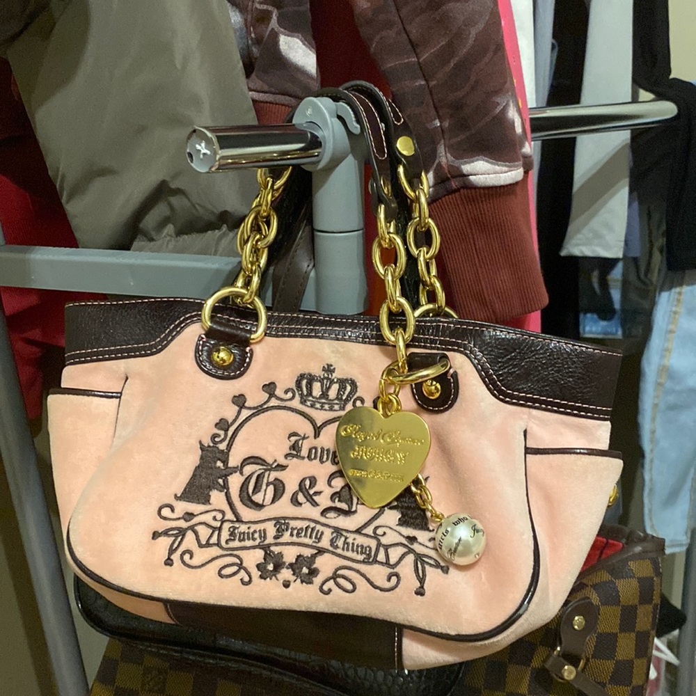 authentic juicy couture hand bag